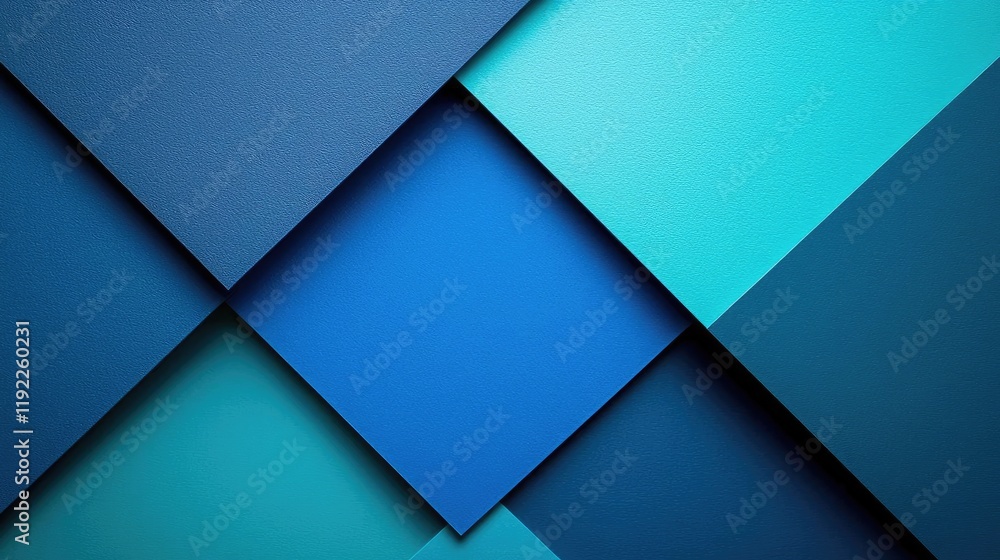 Poster triangle abstract background concept. beautiful abstract blue geometric shapes layered in a modern d