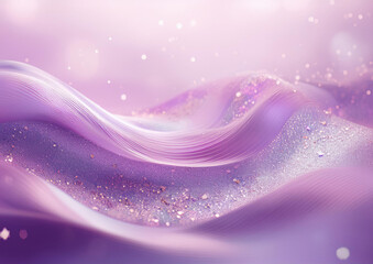 紫の綺麗なウェーブ背景