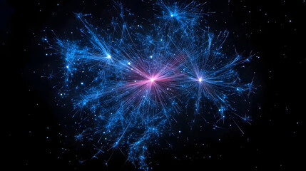 Fototapeta premium fireworks in the sky