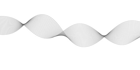 Curved stroke lines abstract vector lines background texture digital drawing