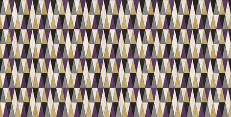 Fototapeta premium illustration Marble seamless Wall and Floor Tiles with a modern abstract decorative mosaic pattern. 