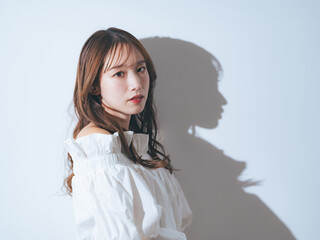 hair removal, waxing, beauty, skin care, woman, cosmetics, beauty product, beauty salon, korean makeup, ulzzang makeup, ulzzang hair, yosin mori, aegyo mori, portrait, off-shoulder, fashion, stylish, 