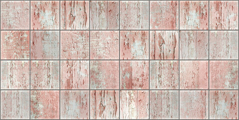 illustration Marble seamless Wall and Floor Tiles with a modern abstract decorative mosaic pattern.	
