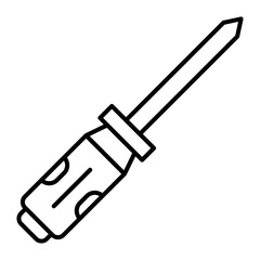 Screwdriver  Icon Element For Design