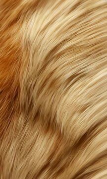 The image is of a brown fur with a lot of texture. The fur is very long and has a lot of hair. The fur is very soft and looks like it is made of wool
