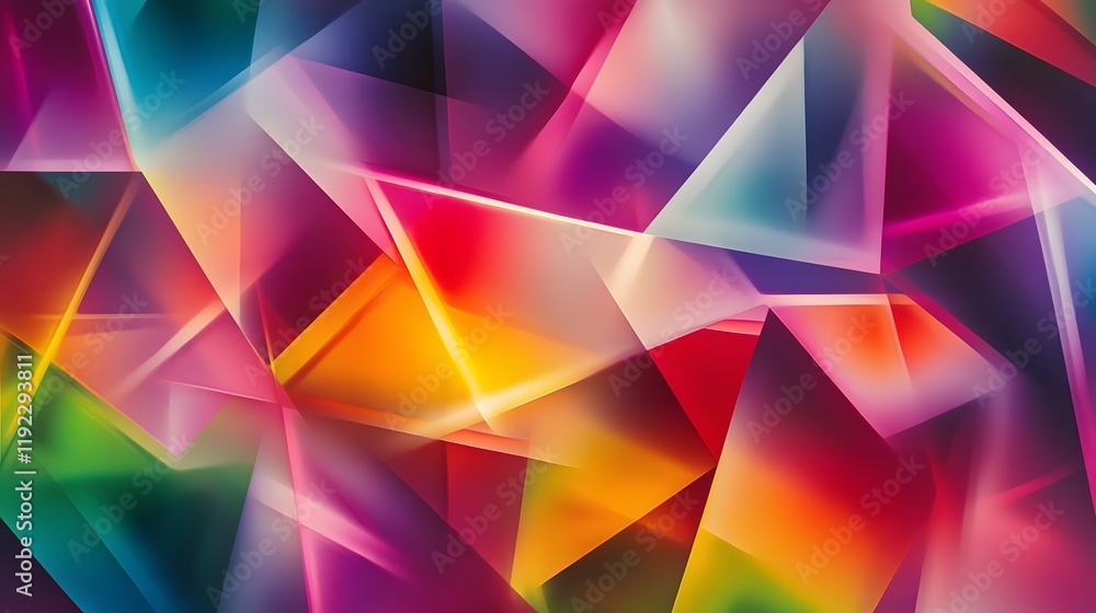 Poster dynamic abstract art composition digital space graphic design colorful environment vibrant viewpoint