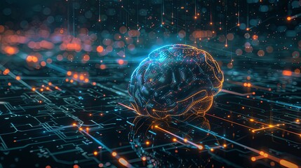 artificial intelligence robotic concept