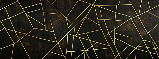 A minimalist abstract pattern with thin intersecting lines, creating an illusion of depth and space.