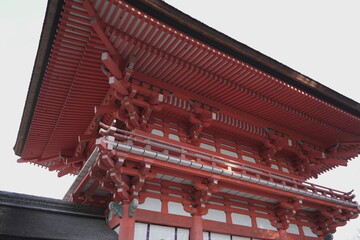 京都の下賀茂神社の風景