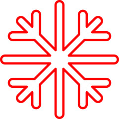 Snowing icon single vector illustration