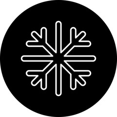 Snowing icon single vector illustration