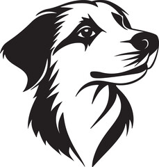 Husky Silhouette in a Pet-Friendly House Icon