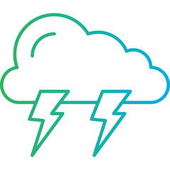 Storm Surge icon single vector illustration