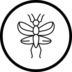 Locust Infestation icon single vector illustration