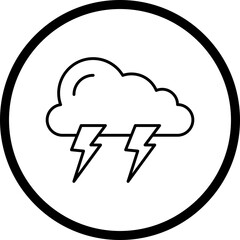Storm Surge icon single vector illustration