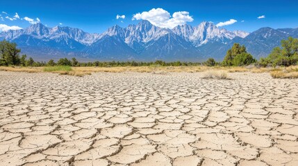 Exploring drought-affected mountain landscapes nature photography for climate change awareness