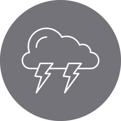 Storm Surge icon single vector illustration