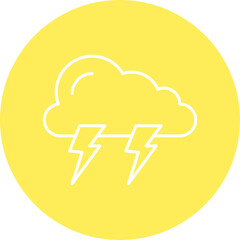 Storm Surge icon single vector illustration