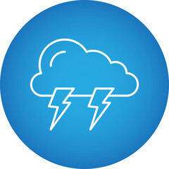 Storm Surge icon single vector illustration