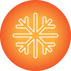 Snowing icon single vector illustration