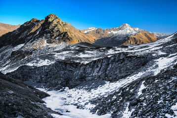 Pizzo Groppera and Pizzo Stella landscape, Valchiavenna, Italy
