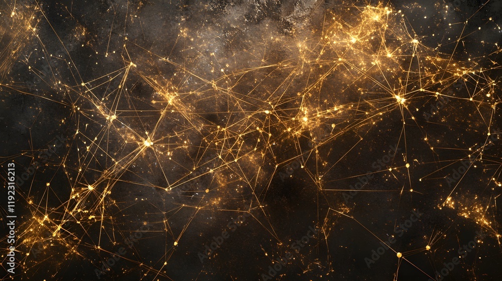 Poster connecting data across the globe digital universe visual art cosmic environment abstract viewpoint d