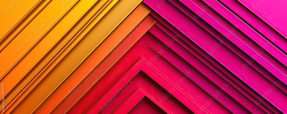 Poster vivid gradient idea. vibrant gradient layers of orange and pink creating a stunning abstract backgro
