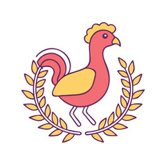 sankofa bird symbolizing learning from the past icon,