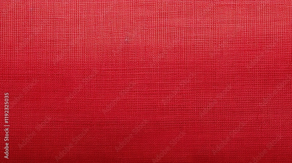 Poster closeup of textured red fabric ideal for background use in various design projects and creative appl