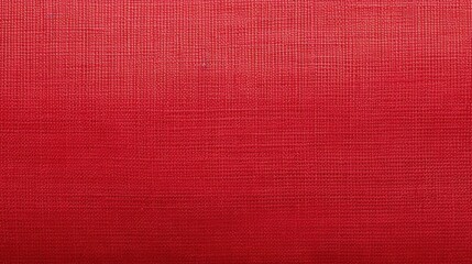 Fototapeta premium Closeup of Textured Red Fabric Ideal for Background Use in Various Design Projects and Creative Applications