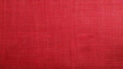 Closeup of Red Fabric Texture Ideal for Background Use in Design Projects and Creative Applications