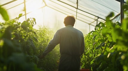 eco-friendly food production, professional photoshoot studio