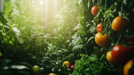 eco-friendly food production, professional photoshoot studio