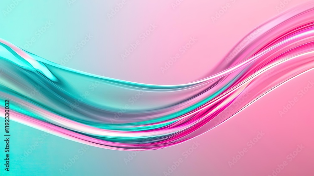 Poster blurred abstract background concept. abstract colorful waves blend seamlessly in a modern artistic d