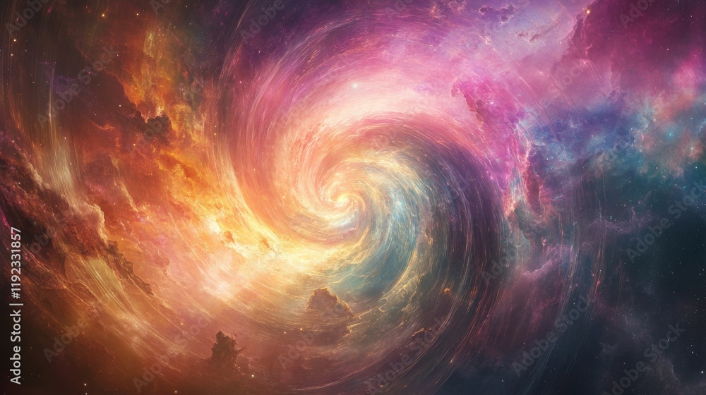 Aufkleber a burst of light emanating from a central point in space, radiating outward in all directions with l