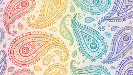 Seamless Pattern Paisley Perfection: A Fusion of Tradition and Modernity
