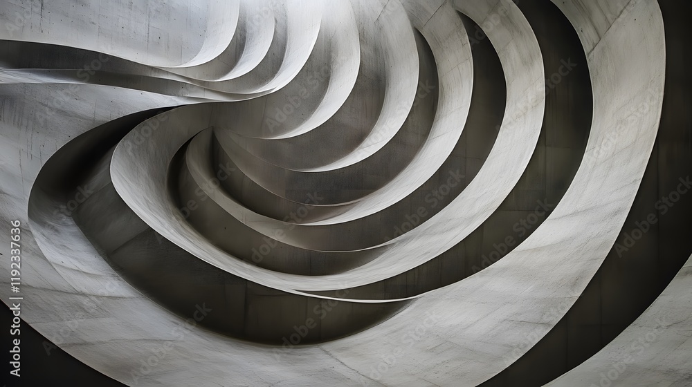 Poster dynamic spiral architecture design modern building abstract photography indoor space aerial view str