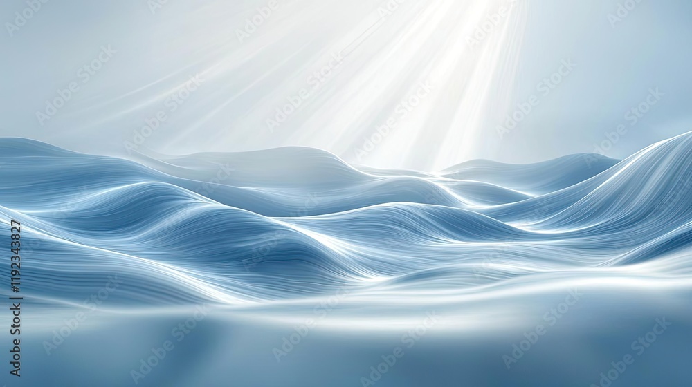 Poster blurred abstract background concept. gentle waves rippling under soft sunlight, creating a serene an