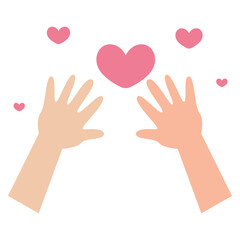 Kindness Hand Illustration