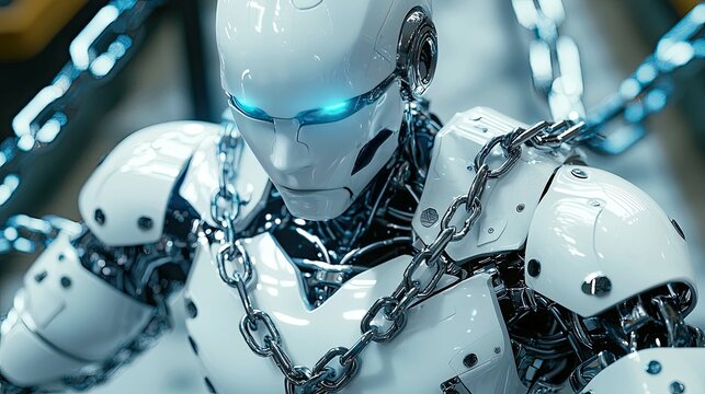 Bound by Chains: A Captivating Glimpse into the Future of AI and Robotics