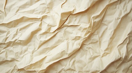 Obraz premium Cream Recycled Kraft Paper Texture Background for Design Projects and Creative Applications, Perfect for Vintage and Eco-Friendly Themes
