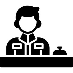Receptionist Icon
