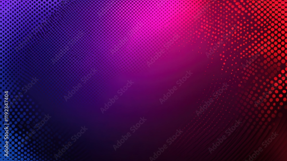 Poster abstract vibrant gradient background with halftone pattern, perfect for modern designs, presentation