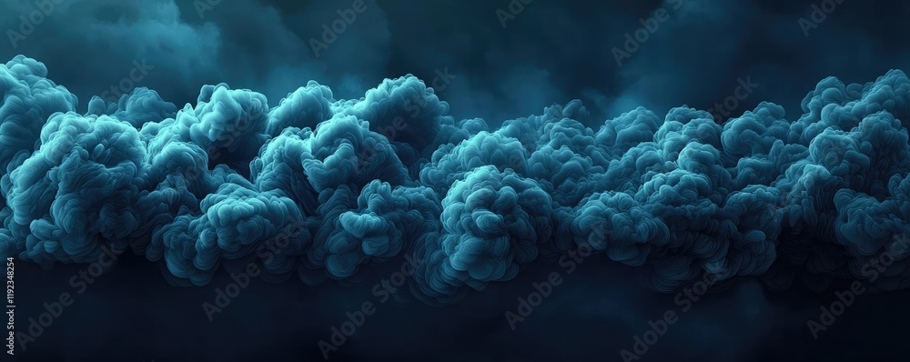 Poster cloudy abstract background idea. an abstract view of dark clouds swirling in a moody atmosphere.