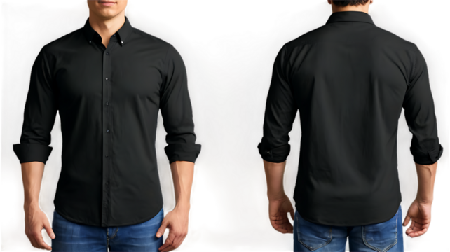 Blue Shirt,Cutout - Powered by Adobe