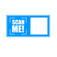 Colorfull QR code frame border