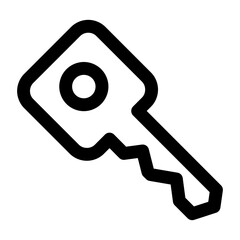 Key Icon - Symbolizing Security and Access