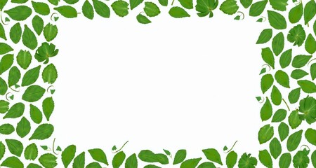 Białe tło z organicznym ornamentem dookoła. Do slajd&oacute;w i prezentacji. Podłoże z motywami graficznymi.