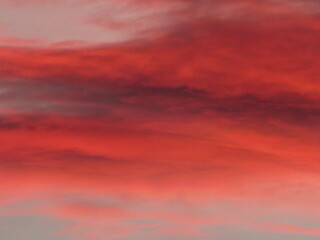 Farbenfroher Himmel