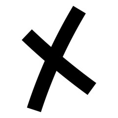 Obraz premium Ticks and marks for checkboxes and checklists. Vector hand drawn element icon, approving or voting, confirmation or positive answer yes. Pencil, charcoal or ink symbols of check list square frame